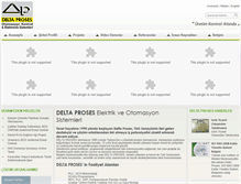 Tablet Screenshot of deltaproses.com